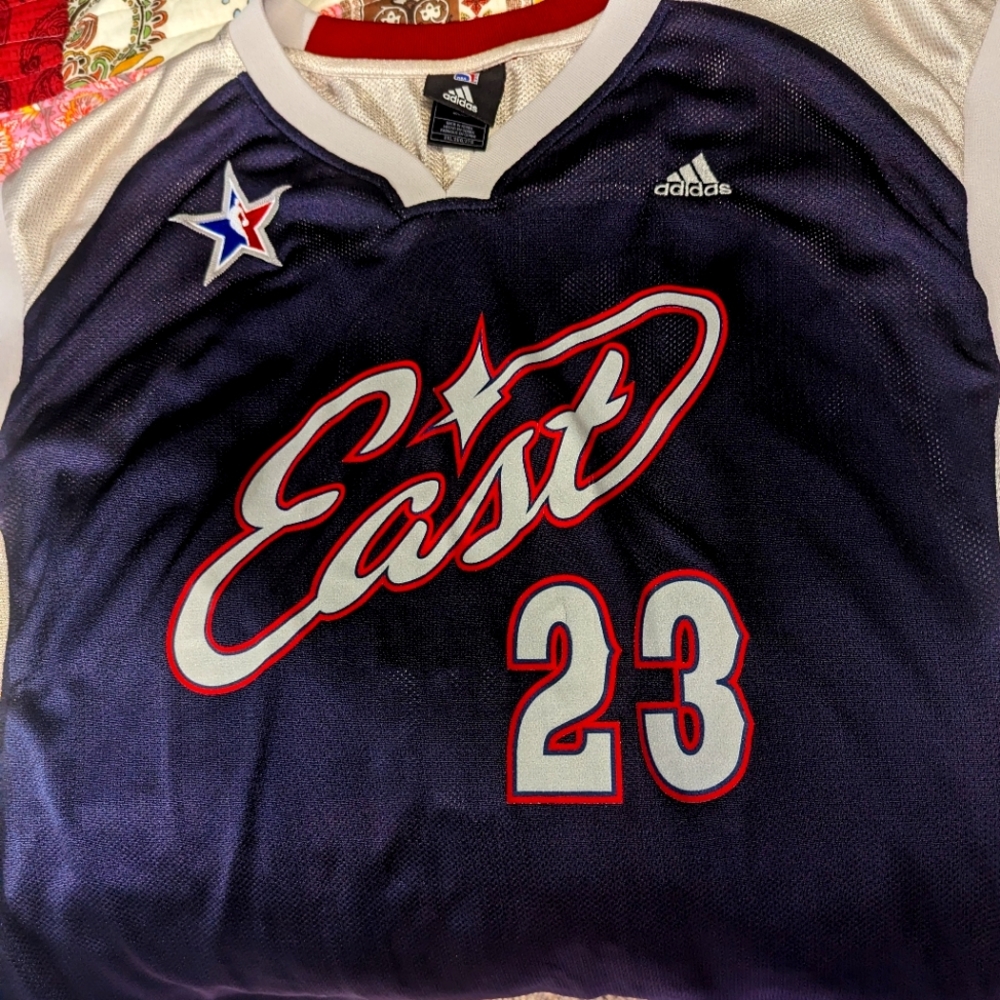 2007 East All-star Lebron James Jersey 2XL
